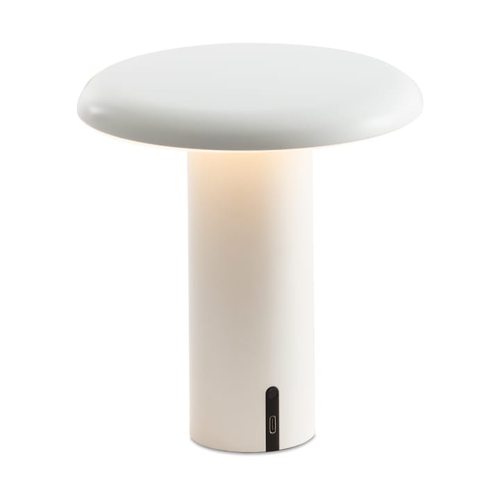 Takku bærbar bordlampe 19 cm - Varnished white - Artemide