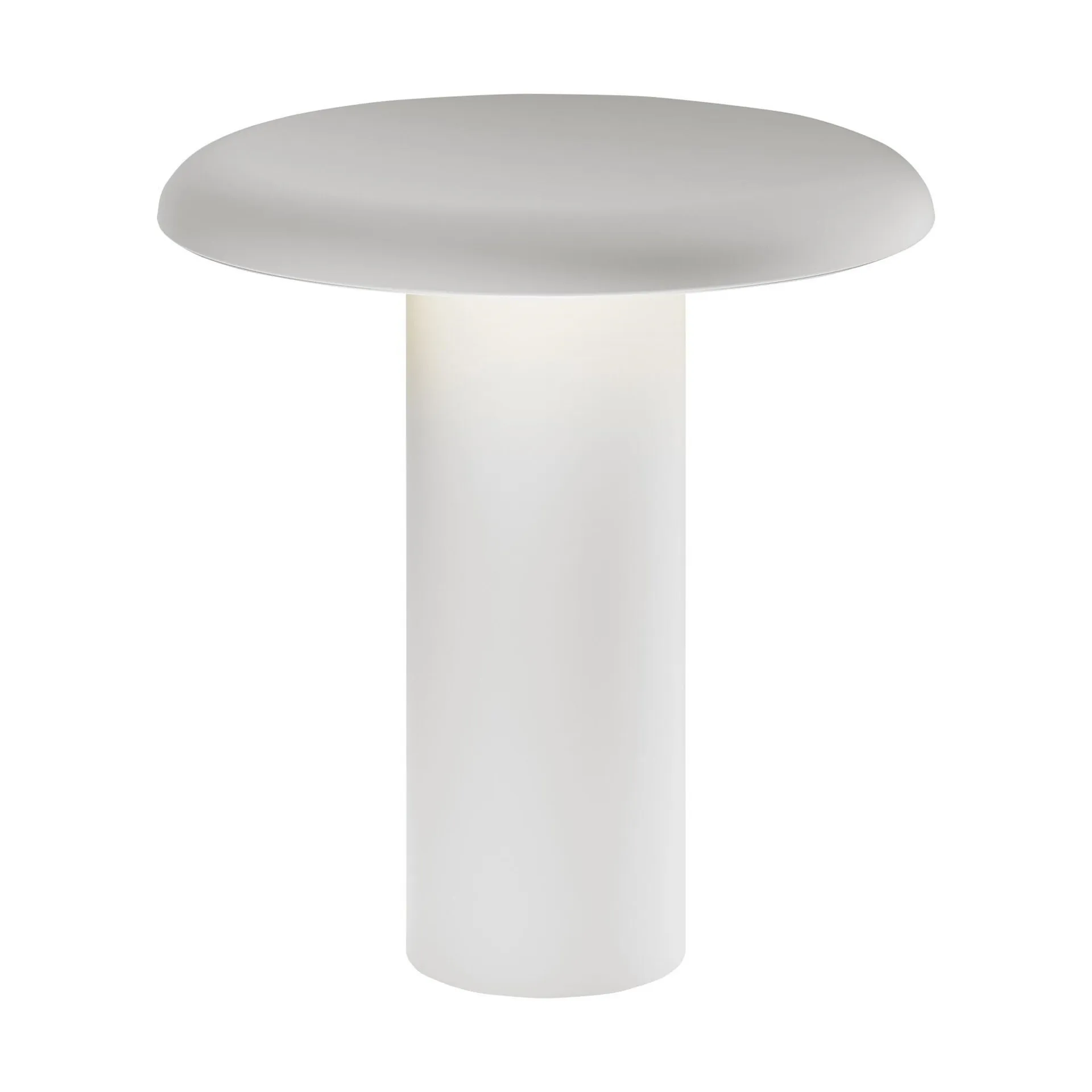 Takku bærbar bordlampe 19 cm, Varnished white Artemide