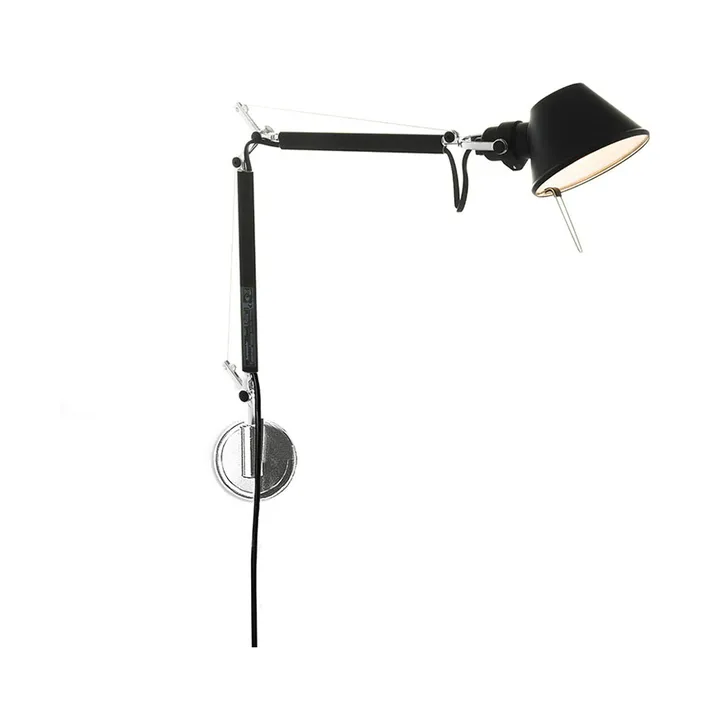 Tolomeo Micro væglampe - Black - Artemide