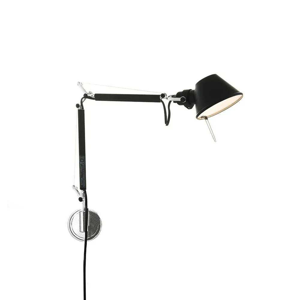 Tolomeo Micro væglampe, black Artemide
