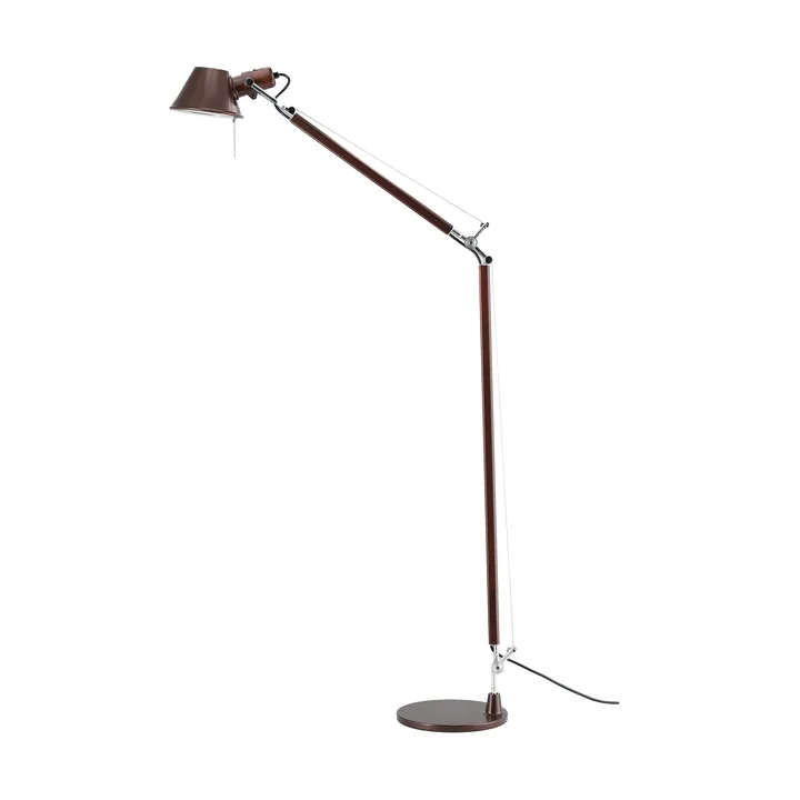 Tolomeo Reading gulvlampe E27 special edition - Brown metallic - Lampefod - Artemide