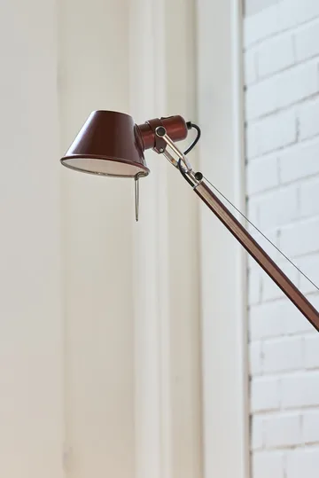 Tolomeo Reading gulvlampe E27 special edition - Brown metallic - Lampefod - Artemide