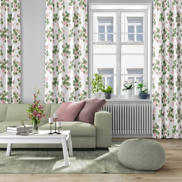 Astrid stof - Lyserød/Grøn - Arvidssons Textil