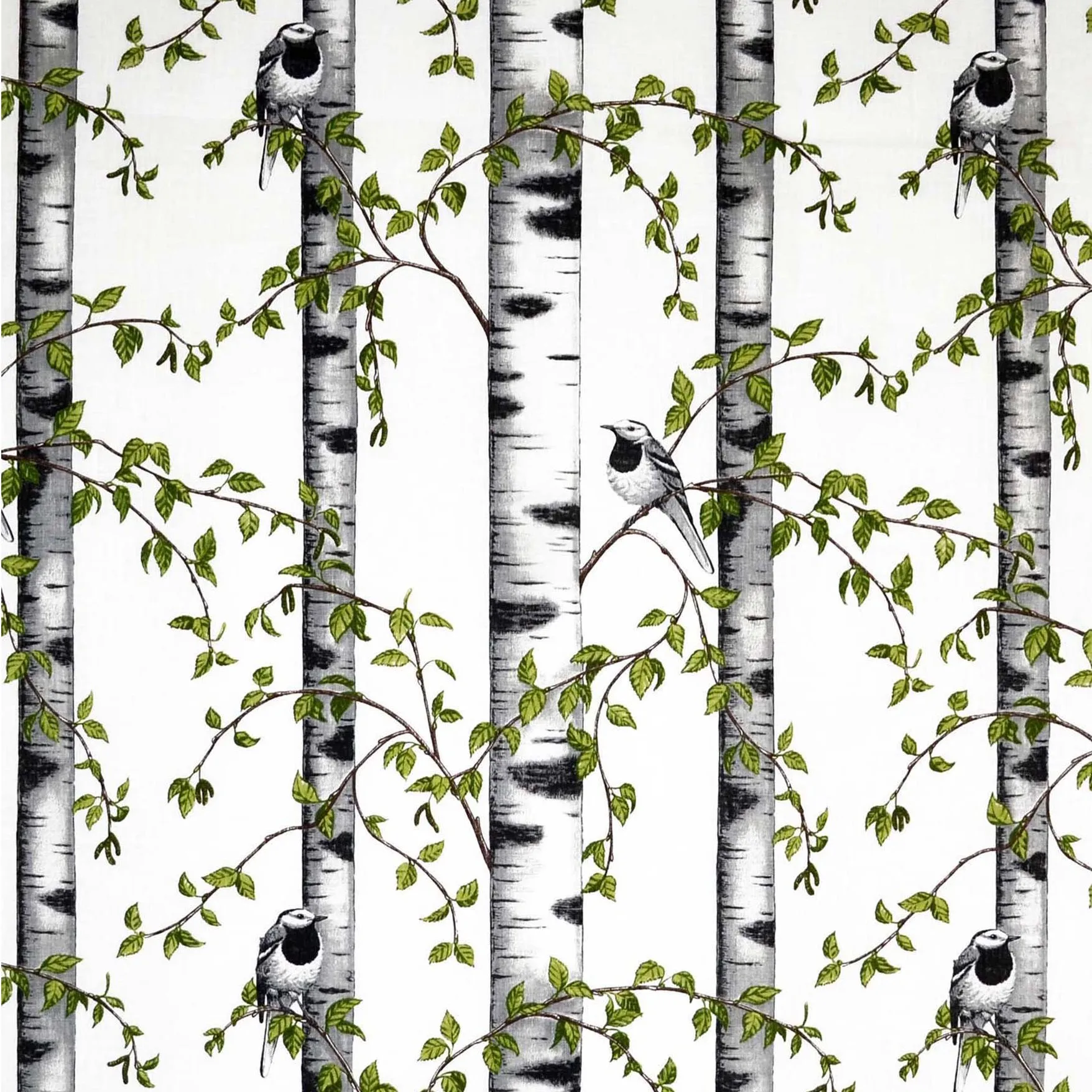 Björkdungen tekstil, hvid Arvidssons Textil