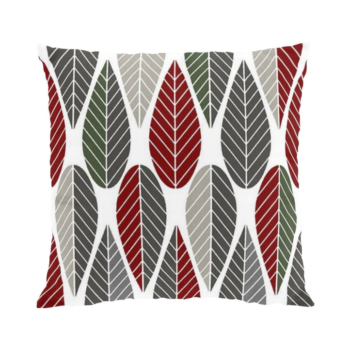 Blader pudebetræk - Rød/Grøn - Arvidssons Textil