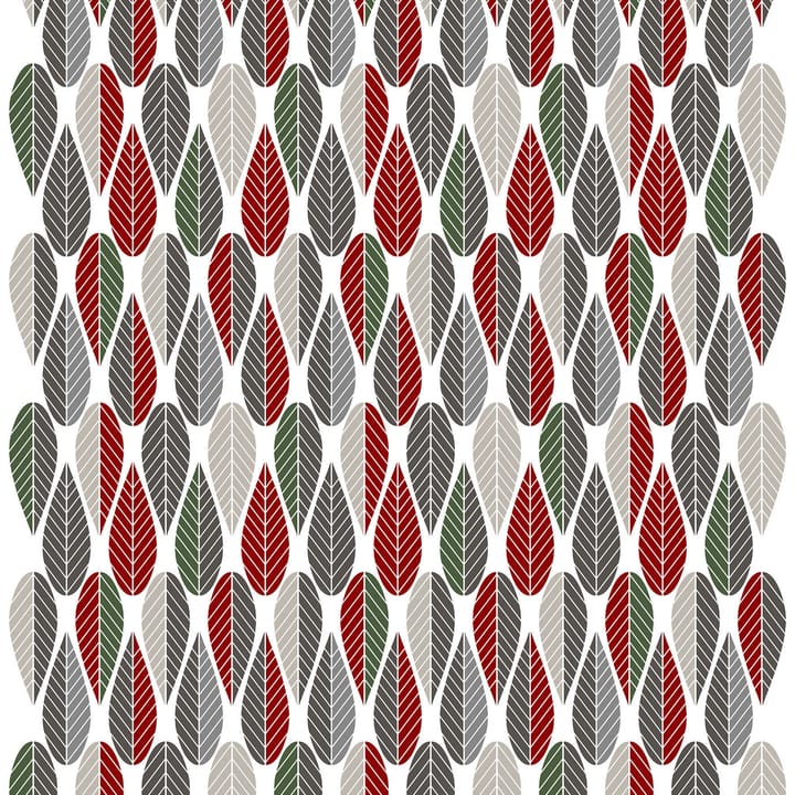 Blader tekstil - Rød/Grøn - Arvidssons Textil