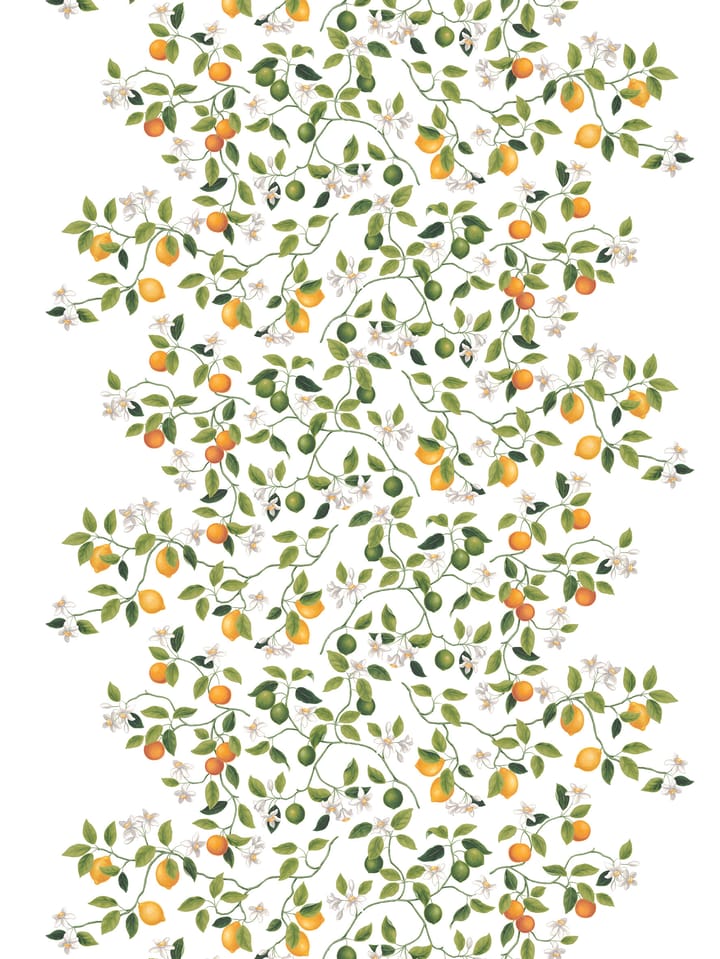 Citrusträdet voksdug - Grøn/Grøn - Arvidssons Textil