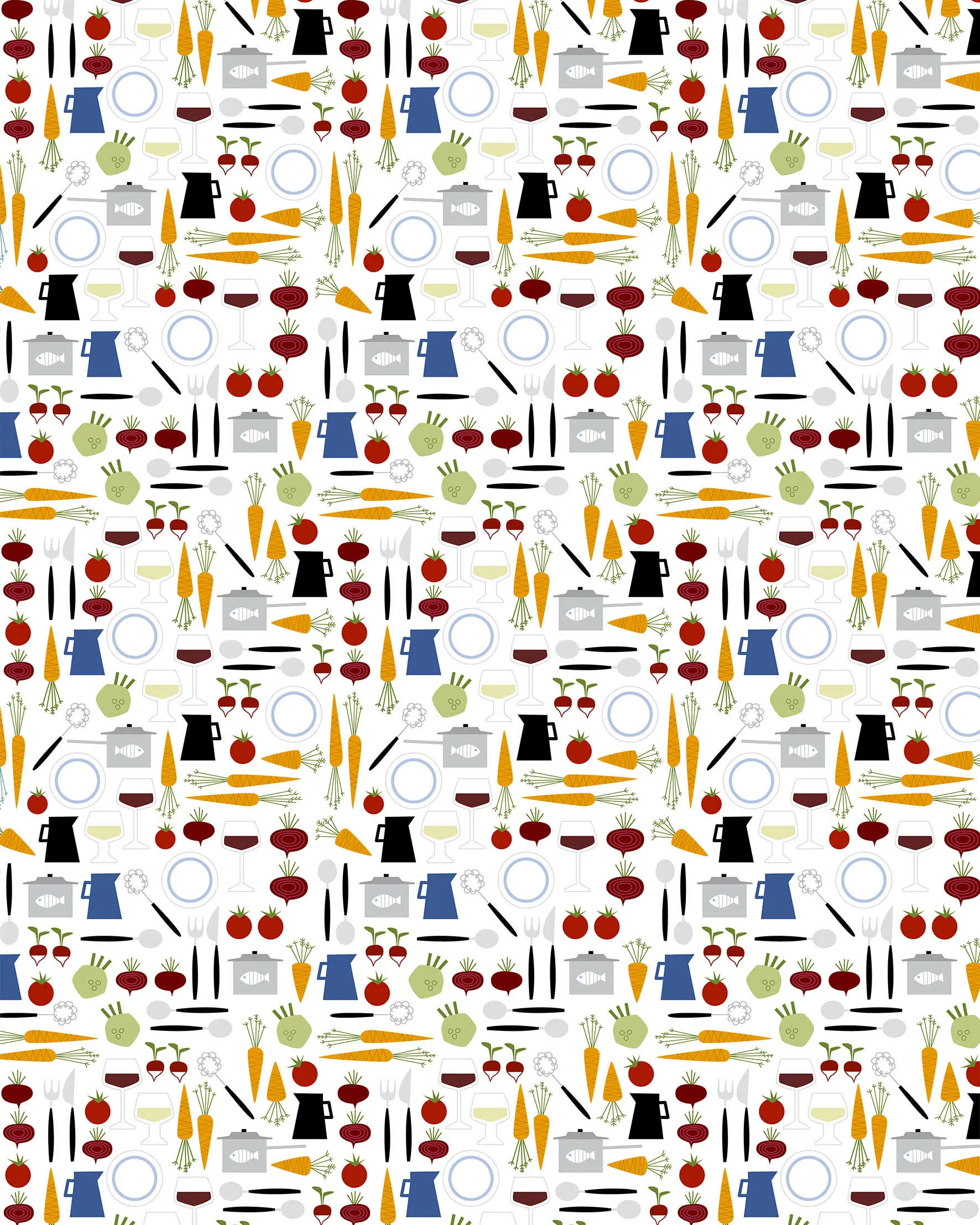 Dinner voksdug , Multi Arvidssons Textil