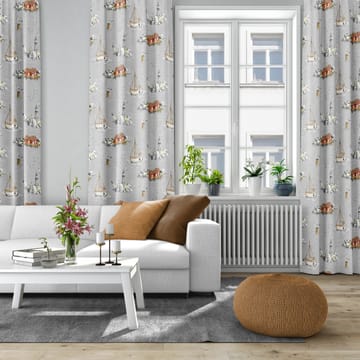 Fiskeskär stof - Grå - Arvidssons Textil