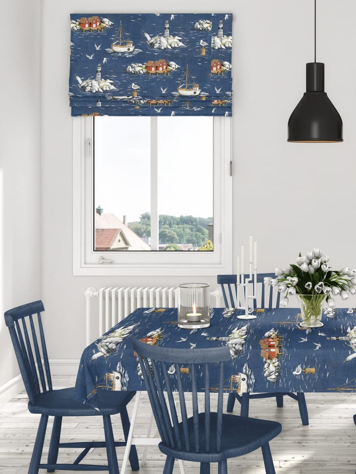 Fiskeskär voksdug, Blå Arvidssons Textil