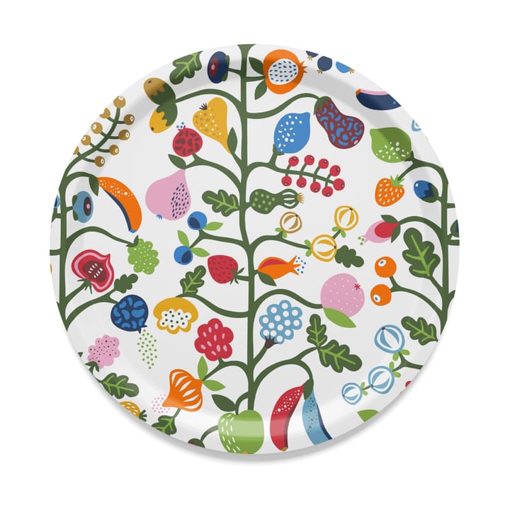 Fruktträdgården bakke Ø31 cm - Flerfarvet - Arvidssons Textil