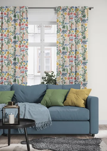"Här sover ingen björn" voksdug - Multi - Arvidssons Textil