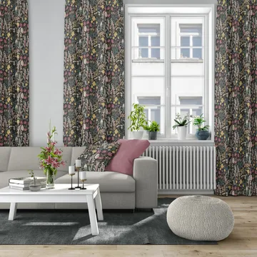 "Här sover ingen björn" voksdug - Turkis - Arvidssons Textil