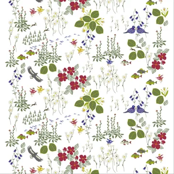 Himlajorden tekstil - hvid - Arvidssons Textil