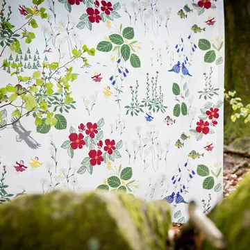 Himlajorden tekstil - hvid - Arvidssons Textil