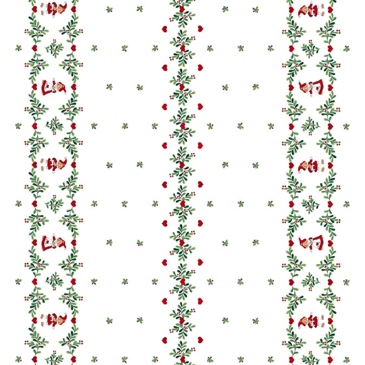 Hjärtans jul bort voksdug   - Offwhite - Arvidssons Textil