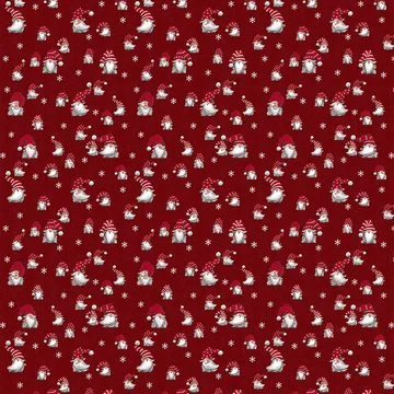 Julian voksdug - Rød - Arvidssons Textil