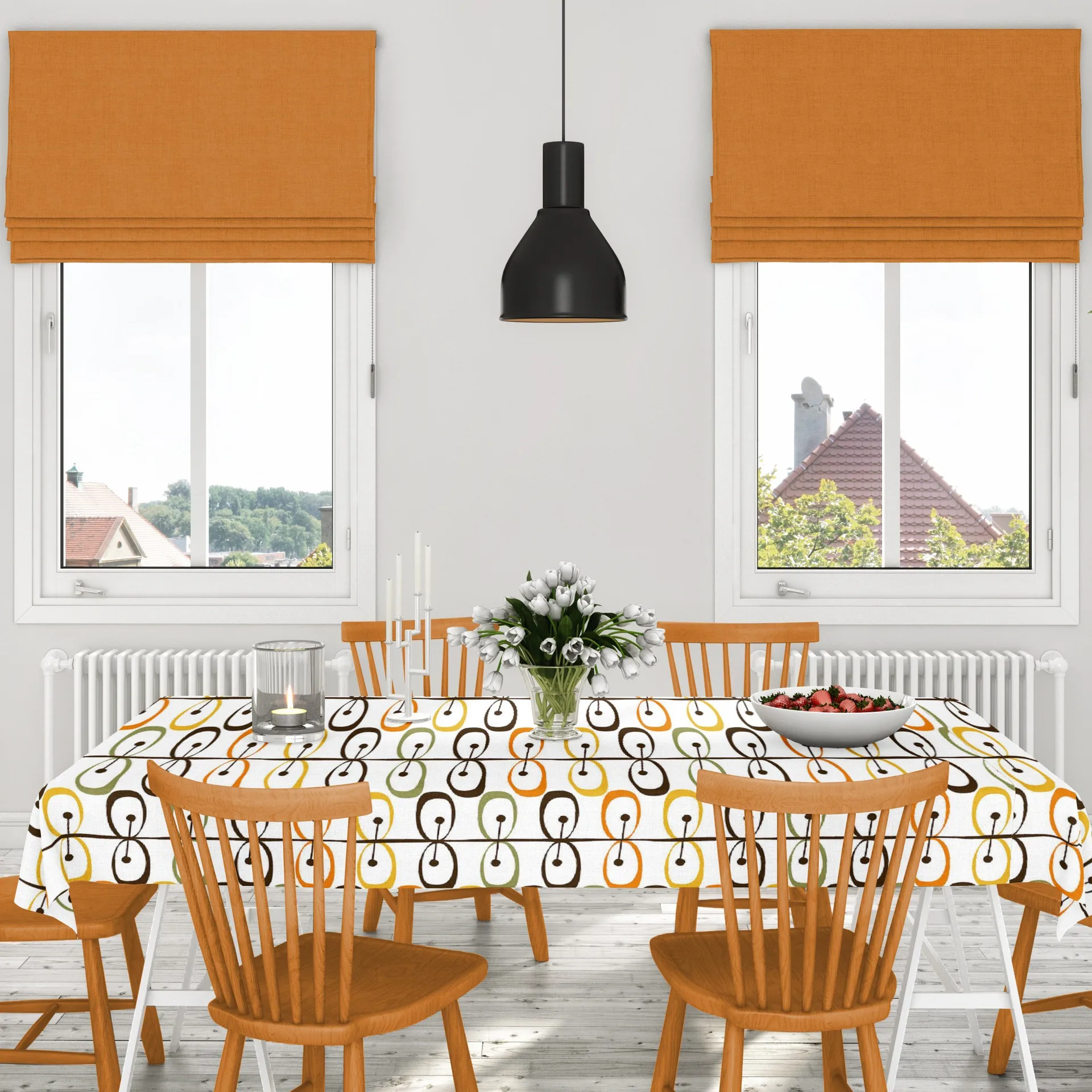 Kiwi voksdug, Gul/Orange Arvidssons Textil
