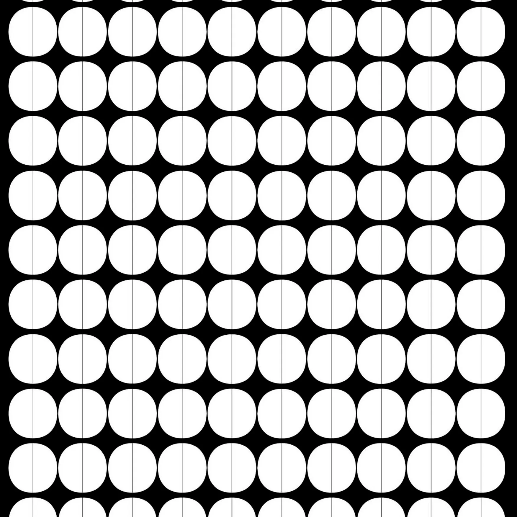 Lane tekstil, hvide cirkler Arvidssons Textil