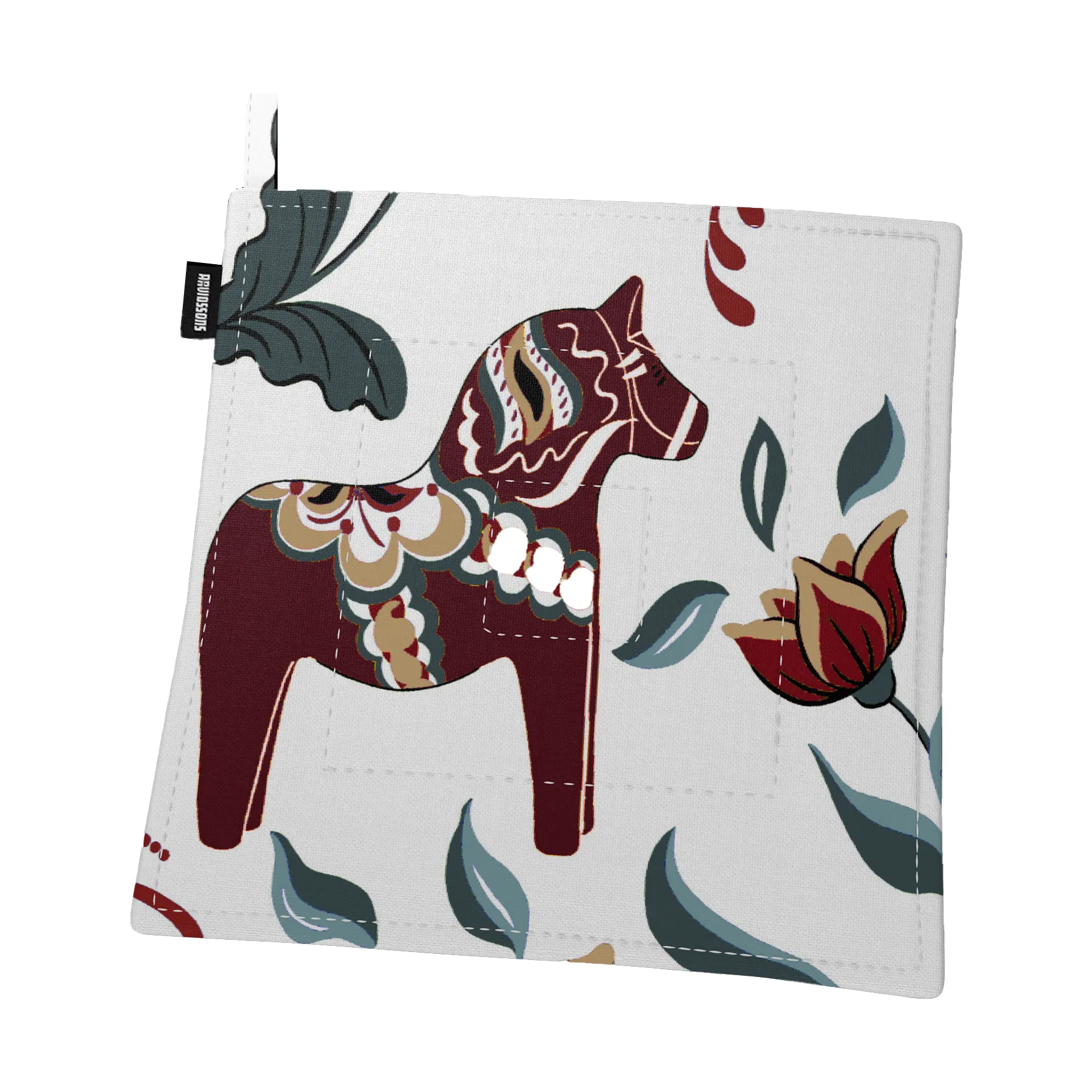 Leksand grydelap 22x22 cm, Jubilæumsudgave 30 år Arvidssons Textil