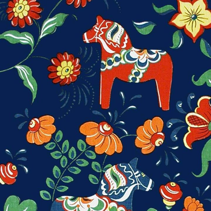 Leksand tekstil, blå Arvidssons Textil