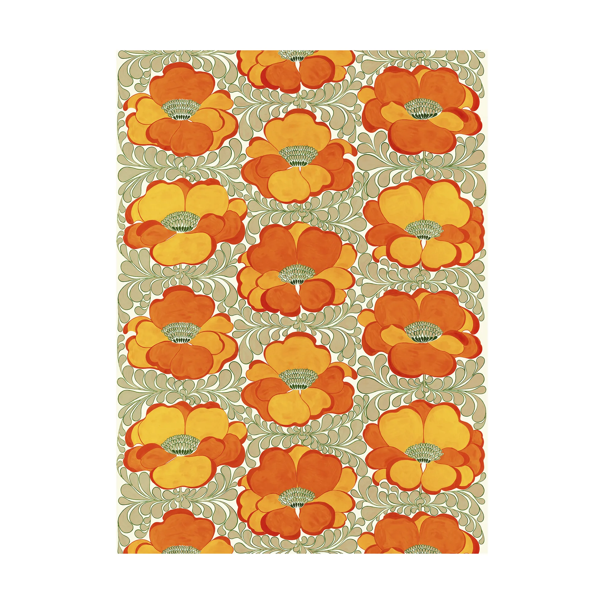 Love stof, Orange Arvidssons Textil