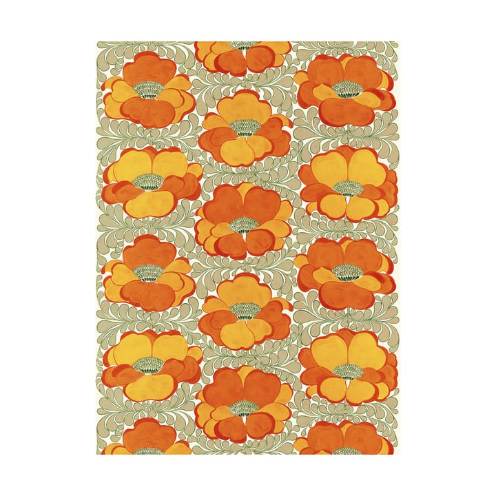 Love stof - Orange - Arvidssons Textil
