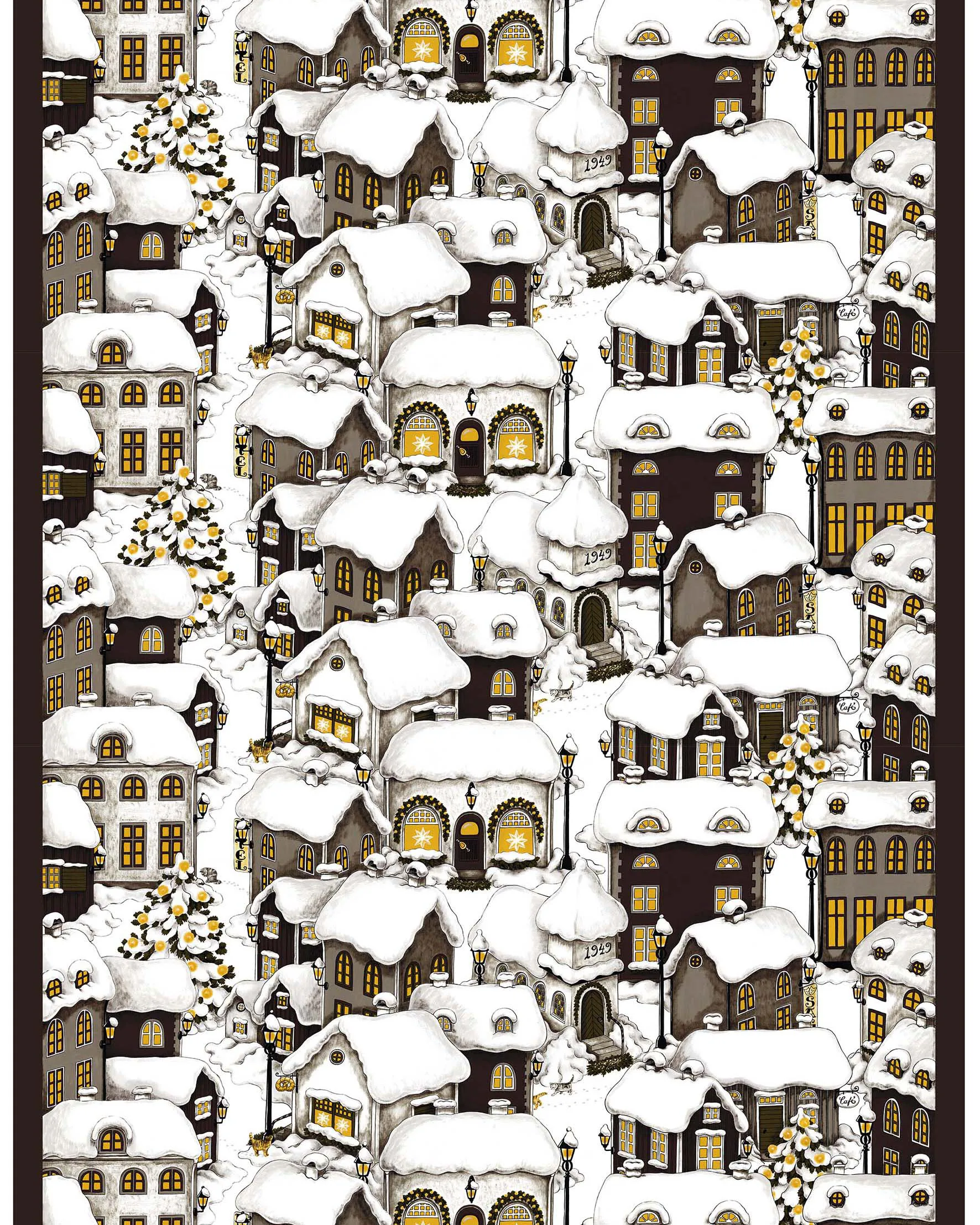 Lyckeby voksdug , Brun Arvidssons Textil