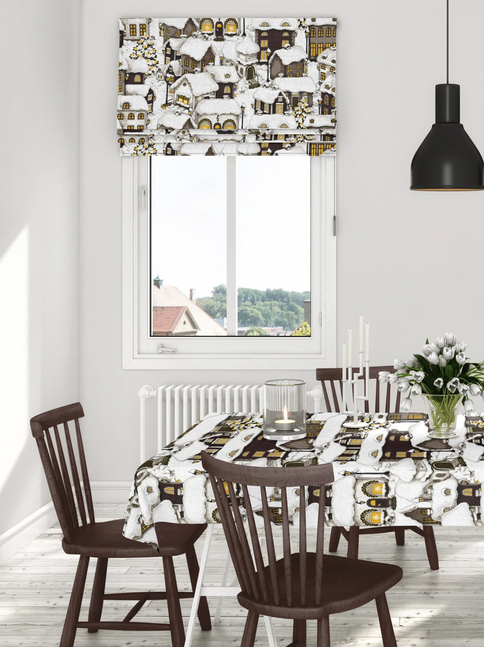 Lyckeby voksdug , Brun Arvidssons Textil