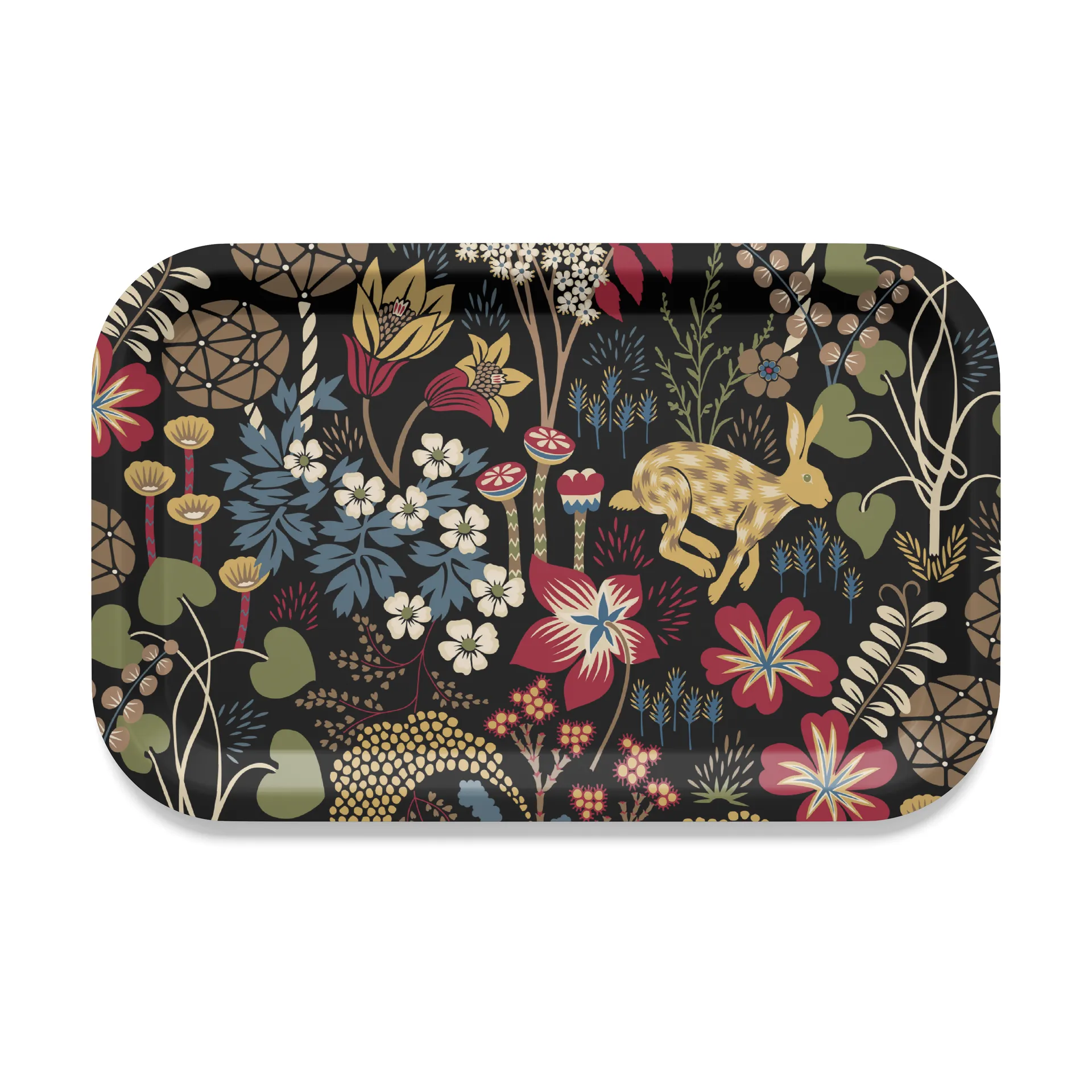 Lyckeflykt bakke 21x33 cm, Rød/Brun Arvidssons Textil