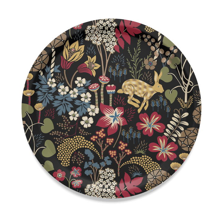 Lyckeflykt bakke Ø31 cm - Rød/Brun - Arvidssons Textil
