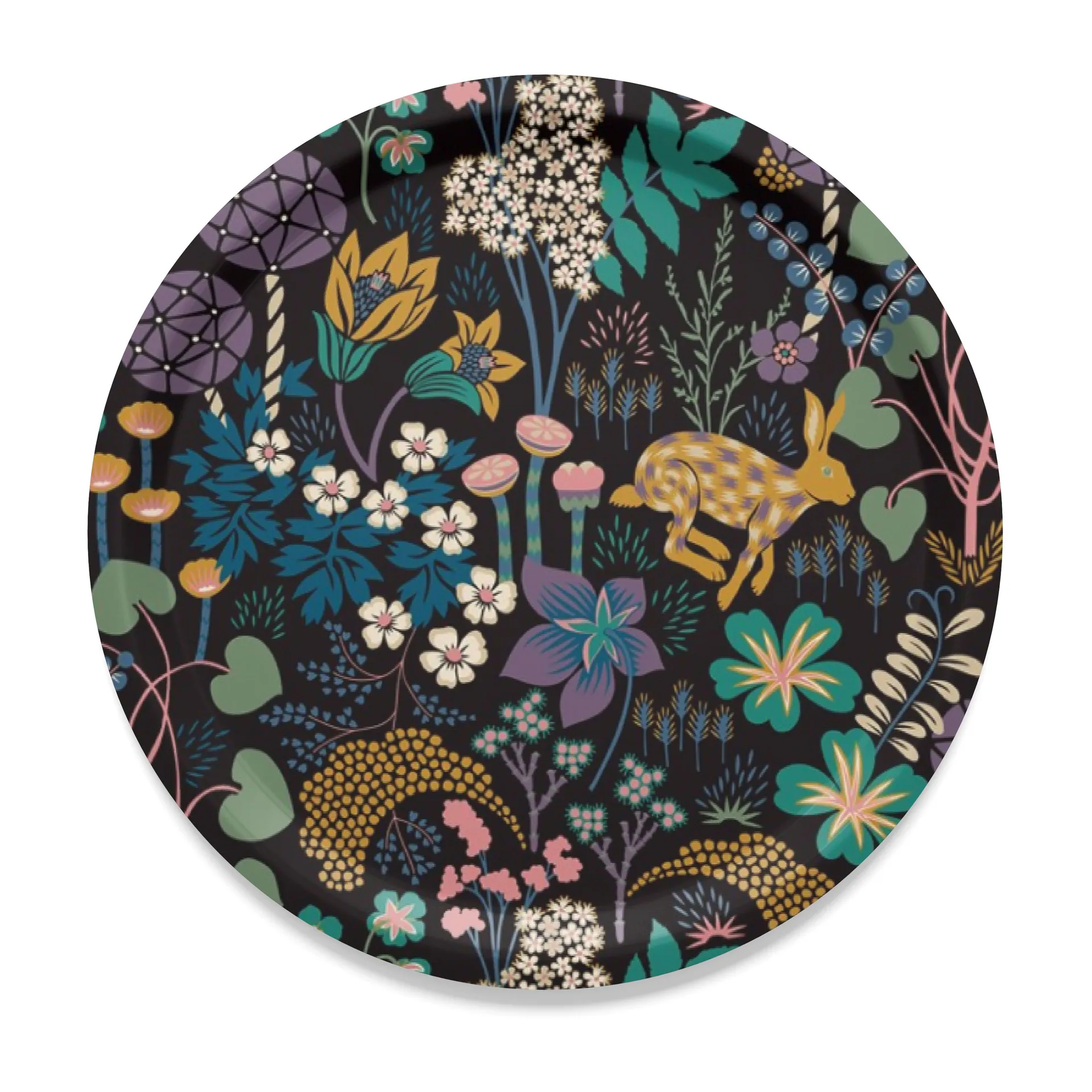 Lyckeflykt bakke Ø38 cm, Sort Arvidssons Textil