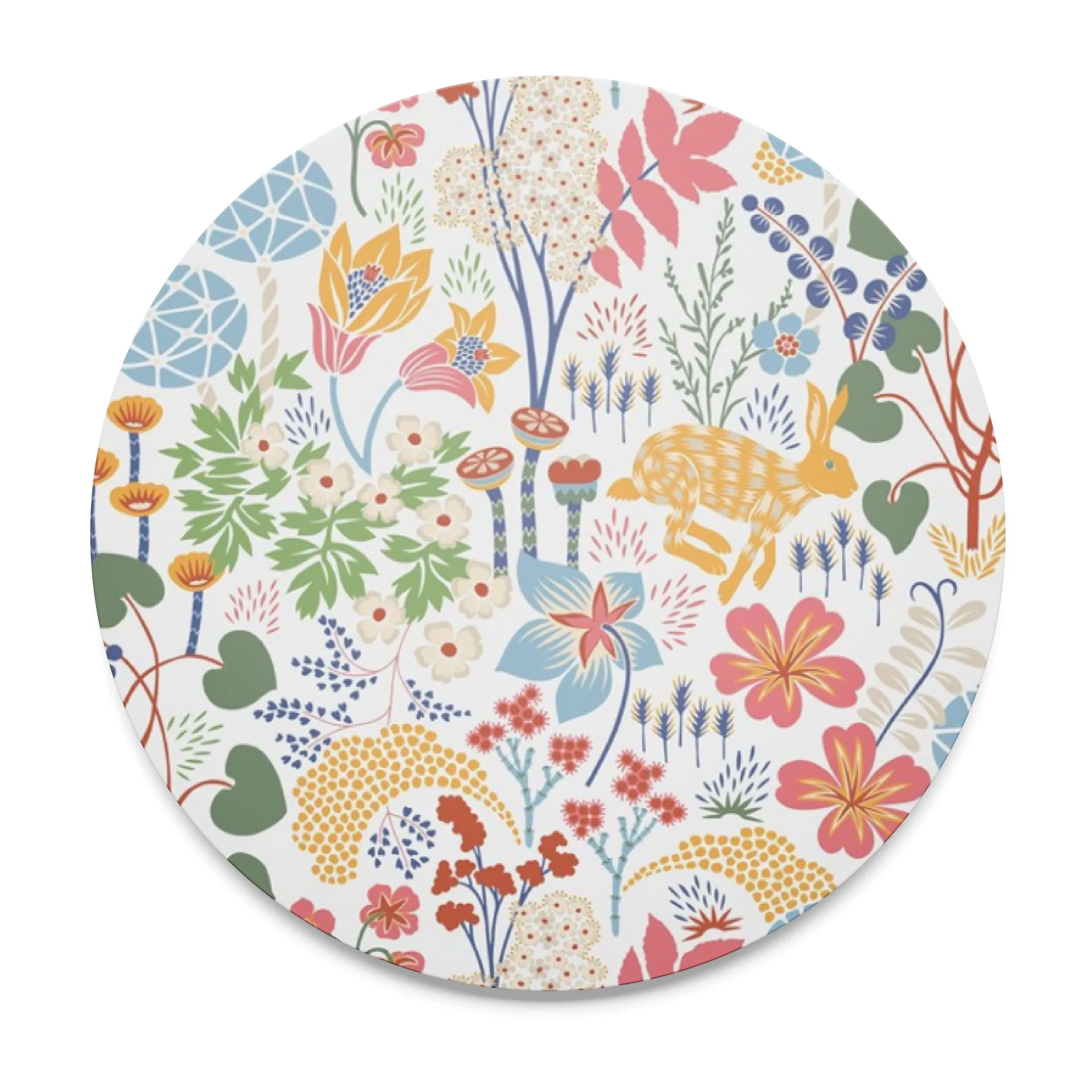 Lyckeflykt bordskåner Ø21 cm, Multi Arvidssons Textil