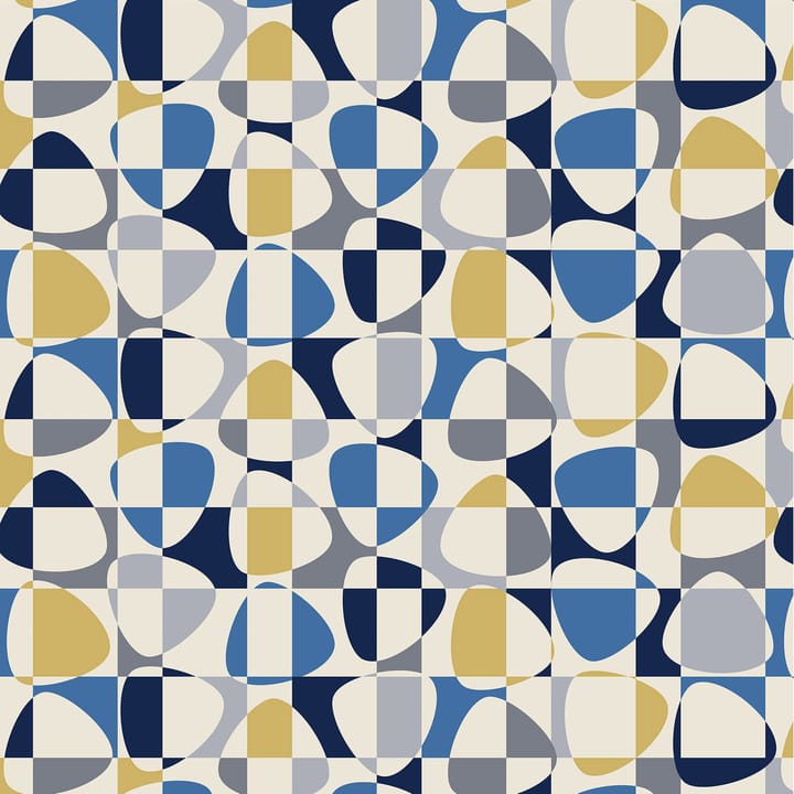 Mosaik voksdug - Blå - Arvidssons Textil
