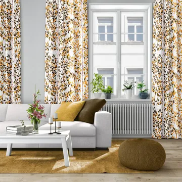 När staren kom stof - Brun - Arvidssons Textil