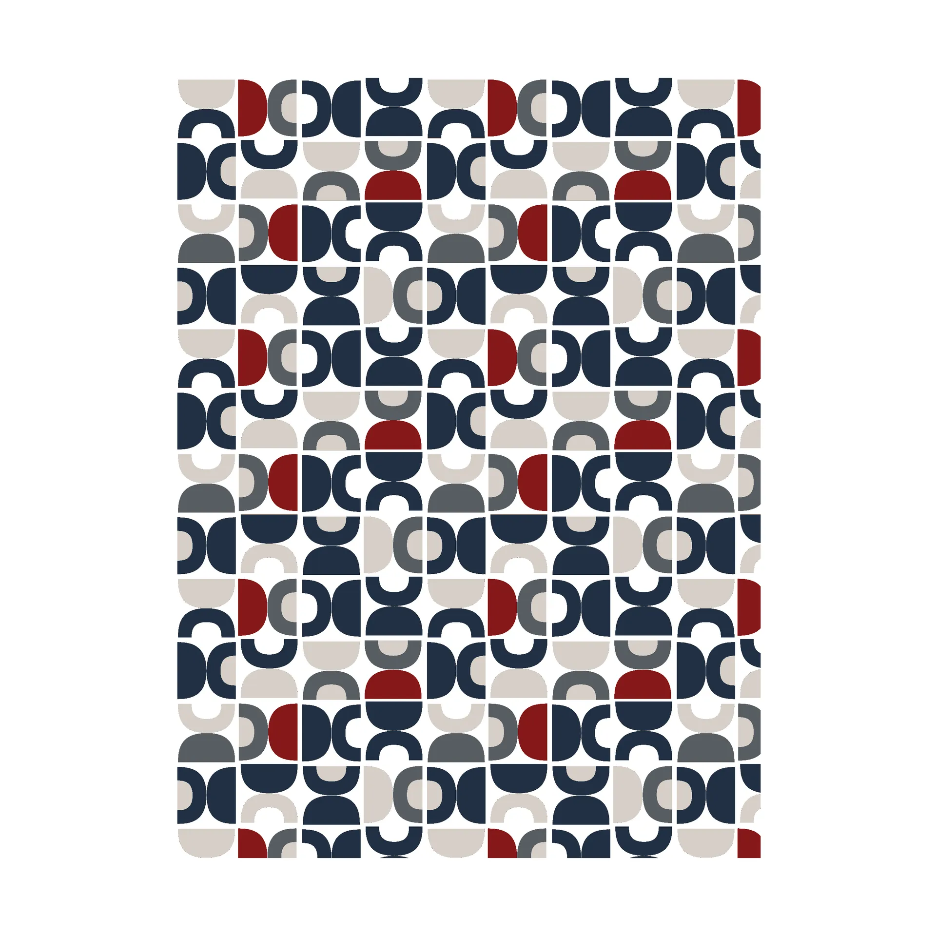 Spiraldans stof, Blå Arvidssons Textil