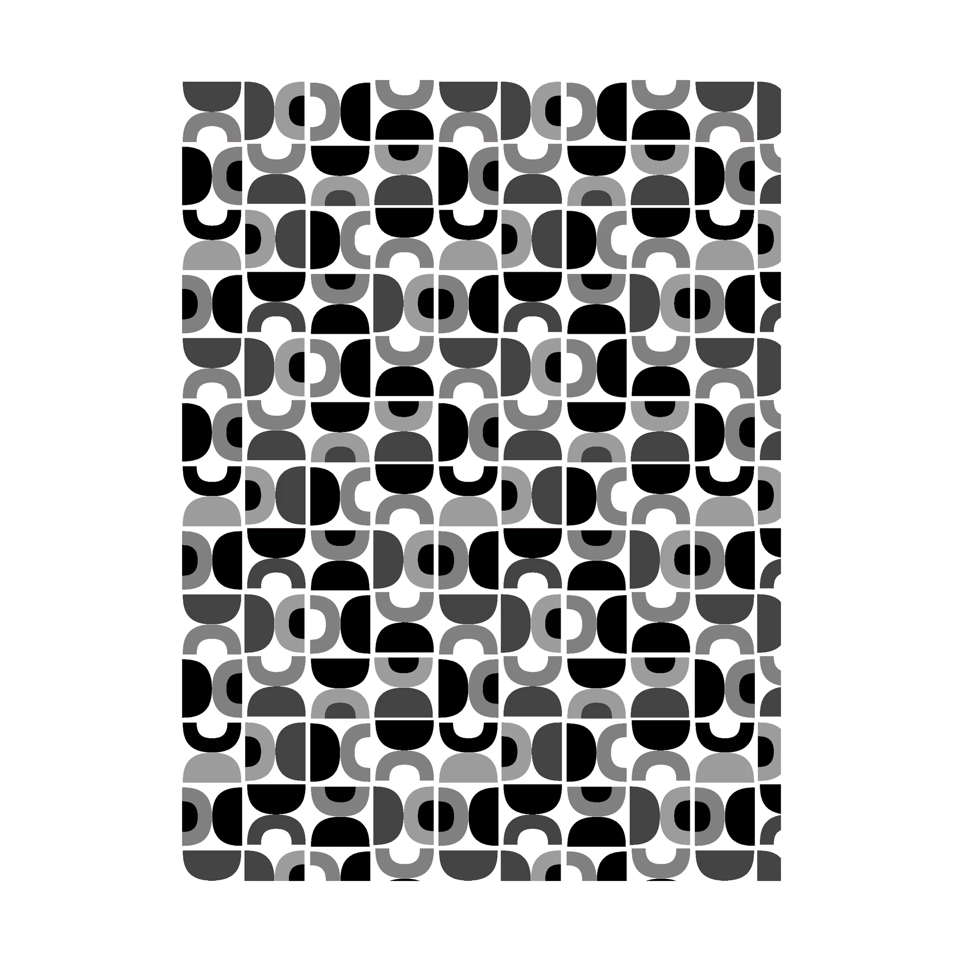 Spiraldans stof, Grå Arvidssons Textil