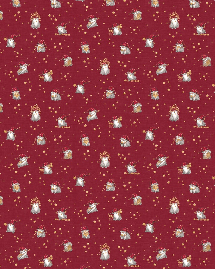 Stjärnglans stof
 - Rød - Arvidssons Textil