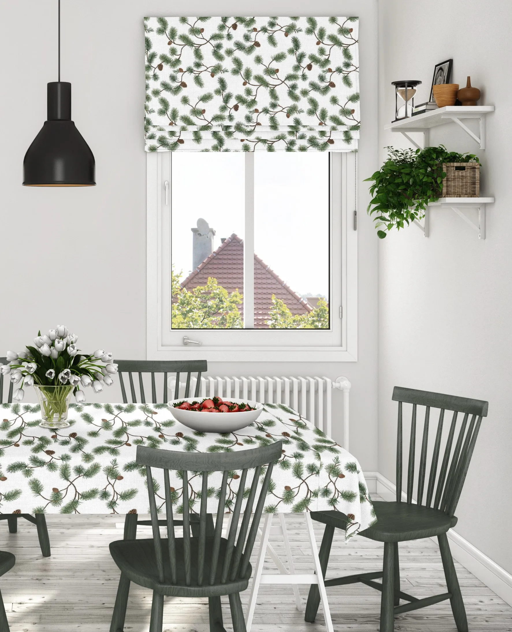 Tallegren voksdug, Grøn Arvidssons Textil