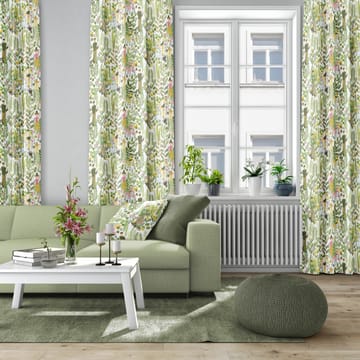 Trädgård pudebetræk 47x47 cm - Grøn - Arvidssons Textil