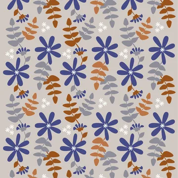 Under solen stof - Rust - Arvidssons Textil