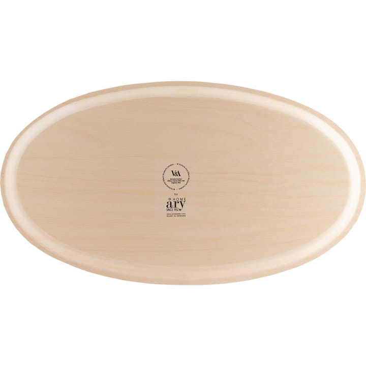 Bachelor's Button oval bakke - 50x28 cm - Åry Home