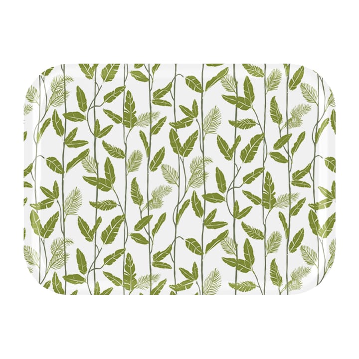 Mougli Green bakke 20x27 cm - Green/White - Åry Home