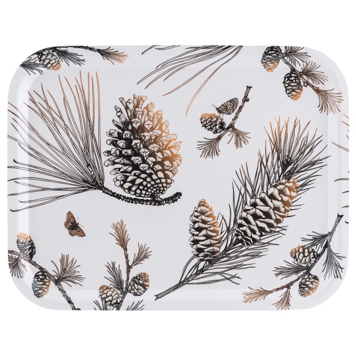 Pine Cone bakke 28x36 cm - Cotton white - Åry Home