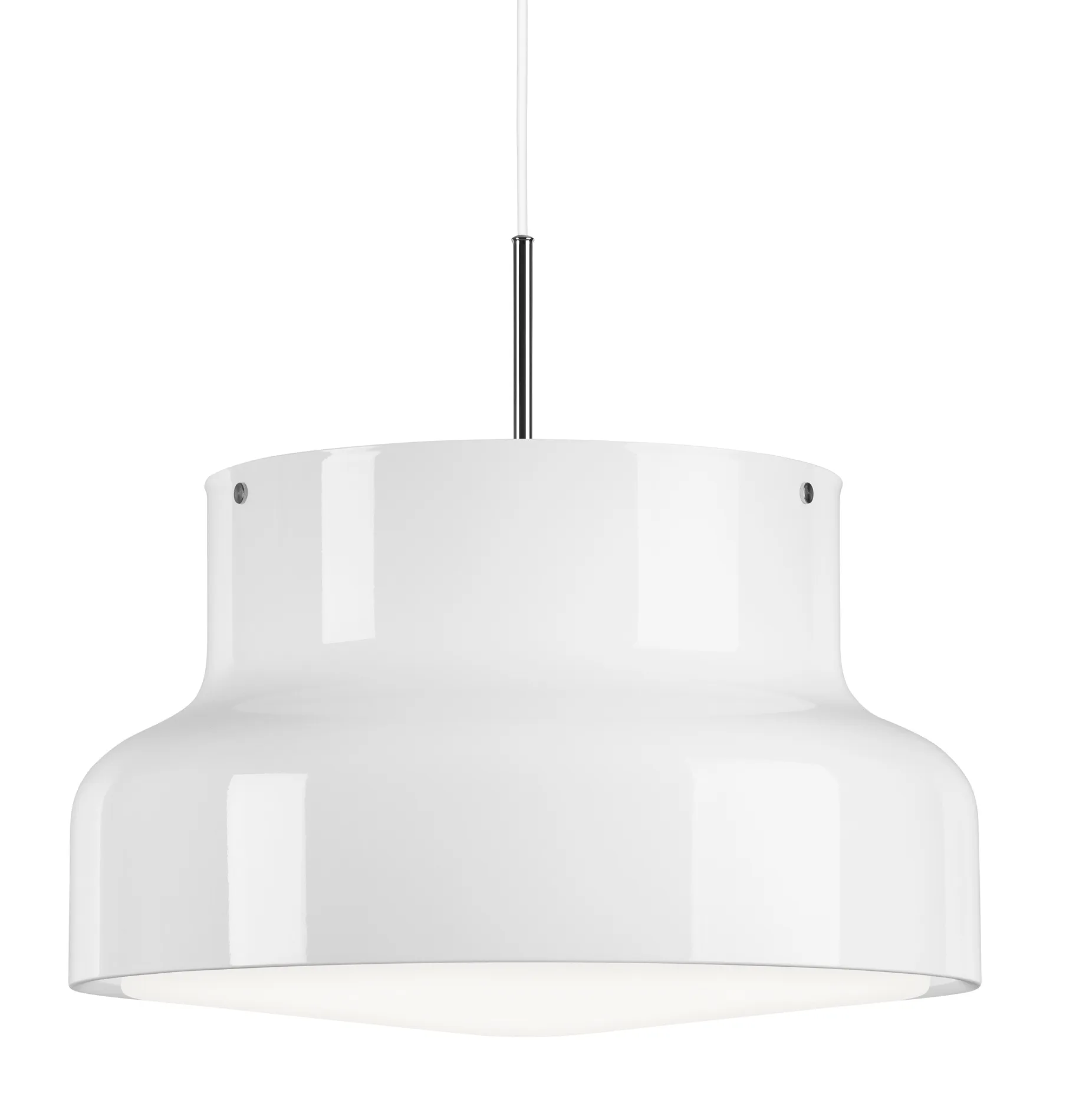 Bumling lampa stor 600 mm, Hvid-ringgitter Ateljé Lyktan