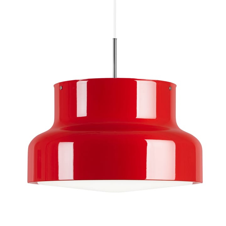 Bumling lampa stor 600 mm - Rød-ringgitter - Ateljé Lyktan