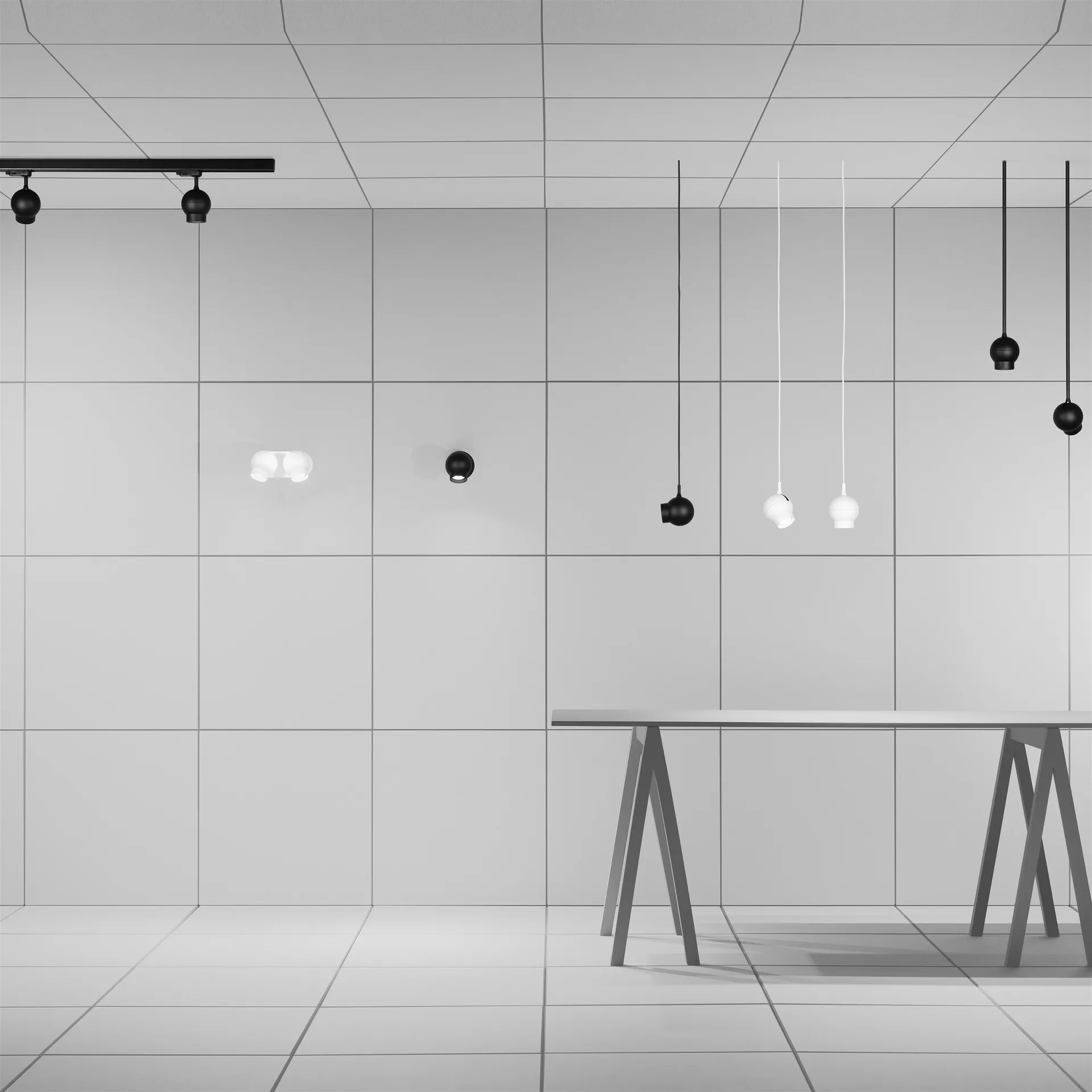 Ogle mini væglampe, Hvid Ateljé Lyktan