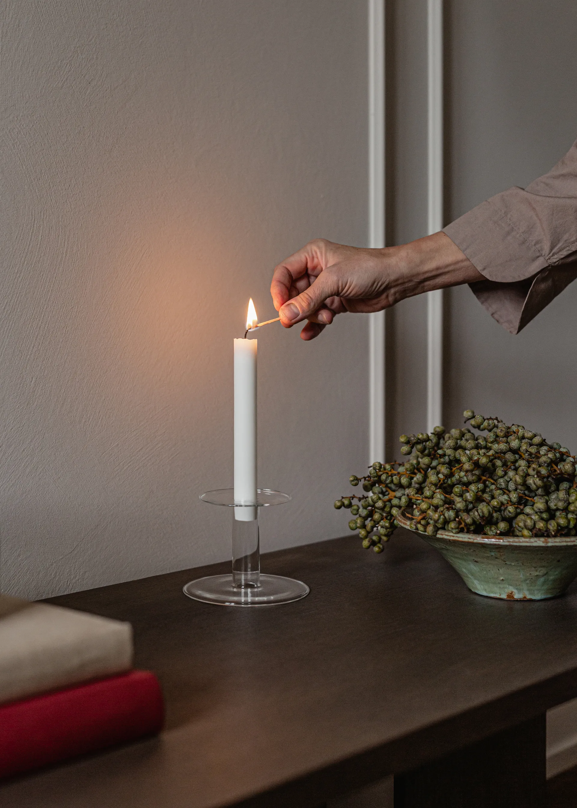 Abacus lysestage 8,5 cm, Klar Audo Copenhagen