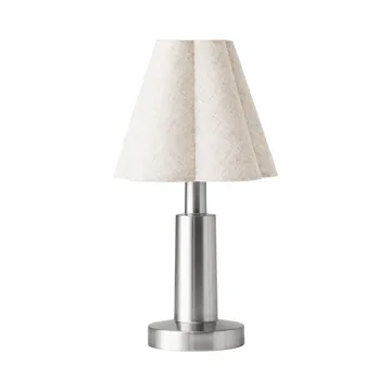 Admiral bærbar bordlampe - Chrome-linen, 27 cm - Audo Copenhagen