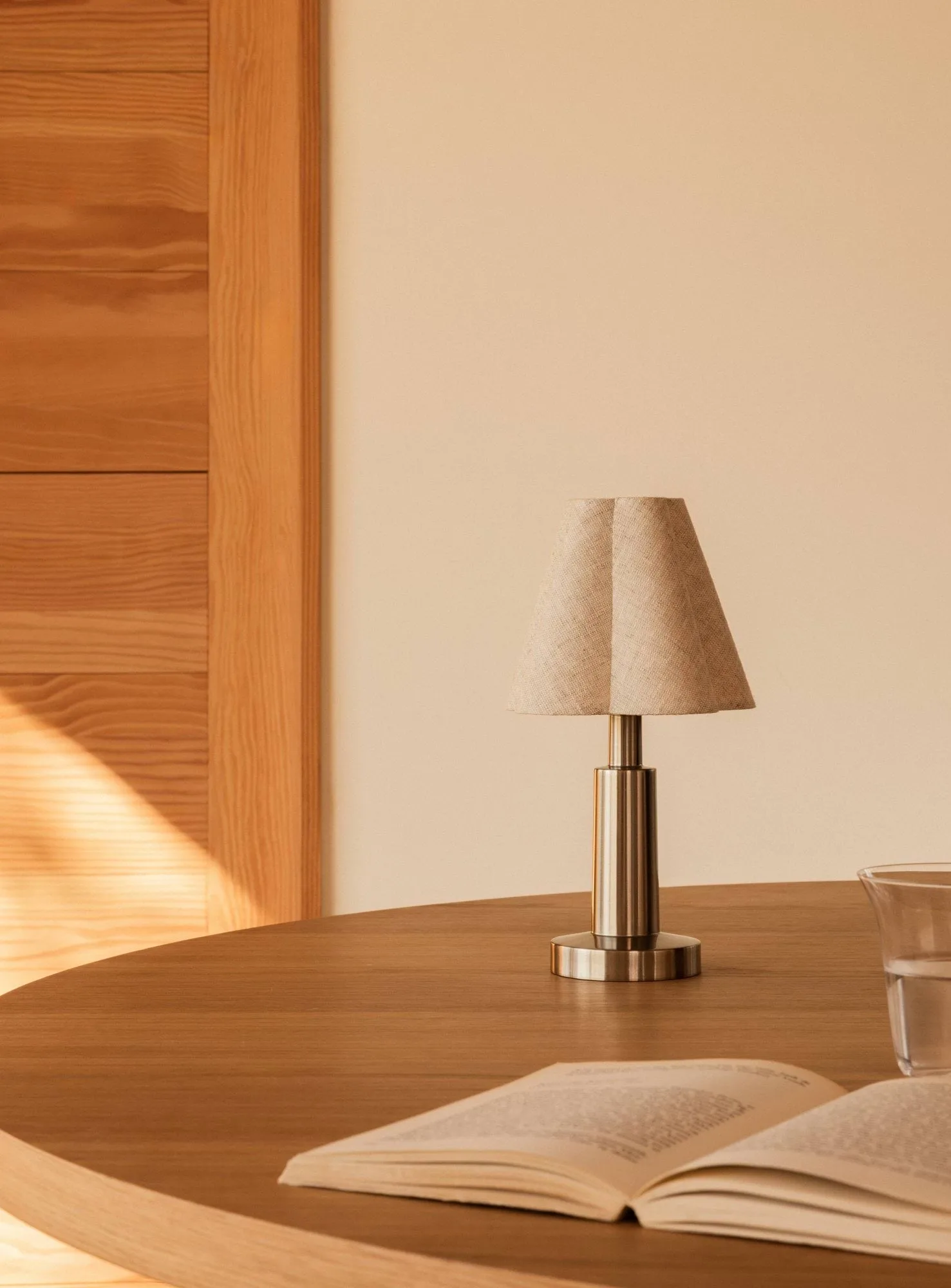 Admiral bærbar bordlampe, Chrome-linen, 27 cm Audo Copenhagen